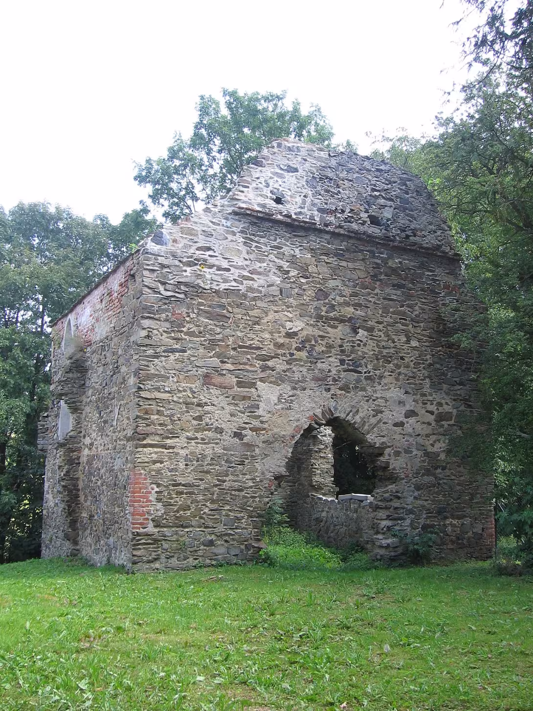 Today's view – zřícenina kostela sv. Markéty