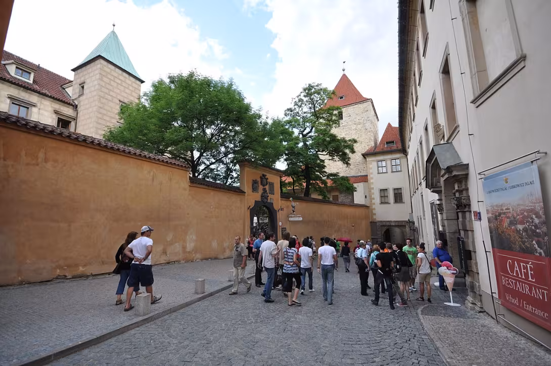Dnešní pohled – Jiřská