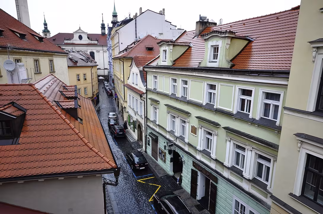 Dzisiejszy widok – Liliová (Praha 1)