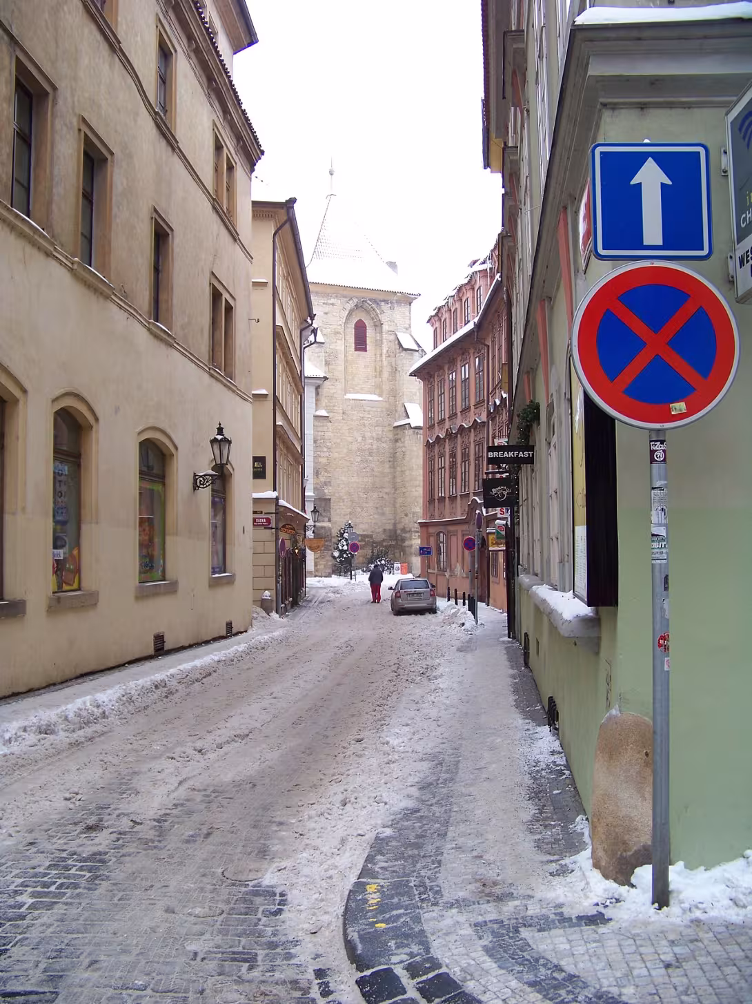 Dnešní pohled – Lázeňská