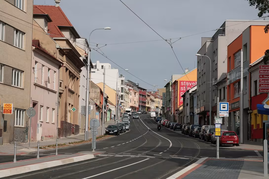 Dnešní pohled – Minská