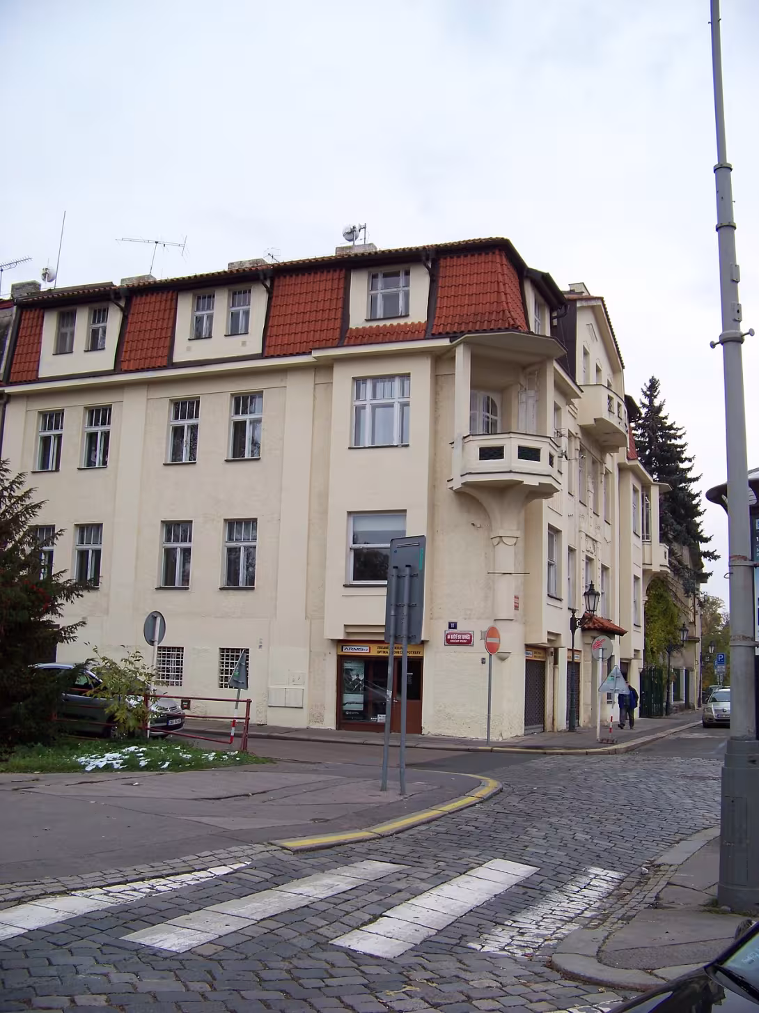 Dzisiejszy widok – Na baště sv. Tomáše