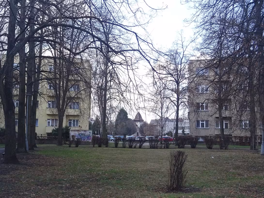Dnešní pohled – Sady Architekta Lisky