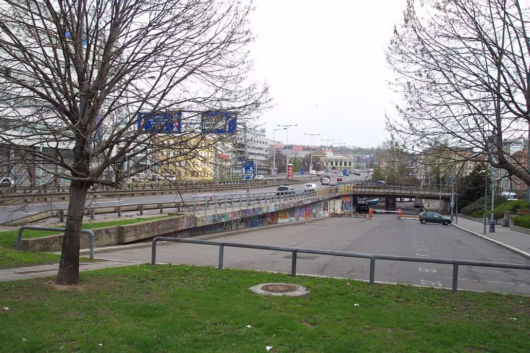 Dnešní pohled – Těšnov