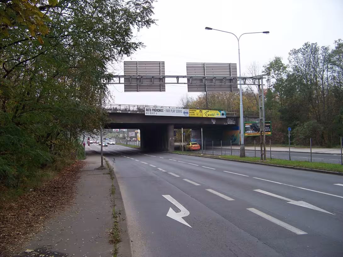Dnešní pohled – Vídeňská