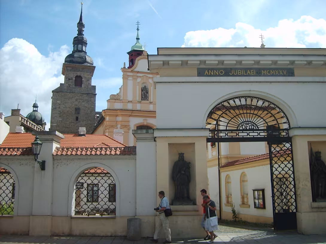 Today's view – Františkánský klášter v Plzni
