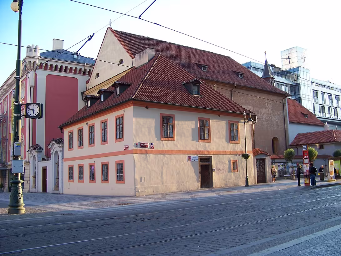 Dnešní pohled – Kapucínský klášter (Praha 1)