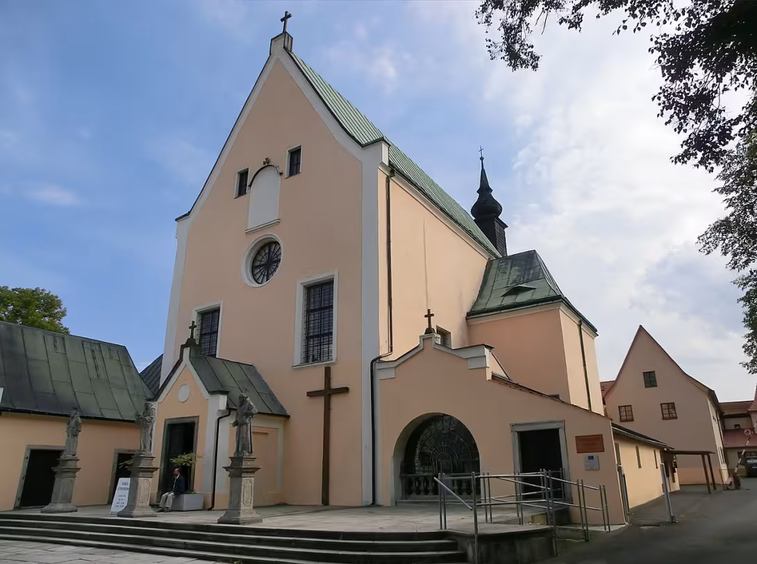 Dnešní pohled – Kapucínský klášter (Sokolov)