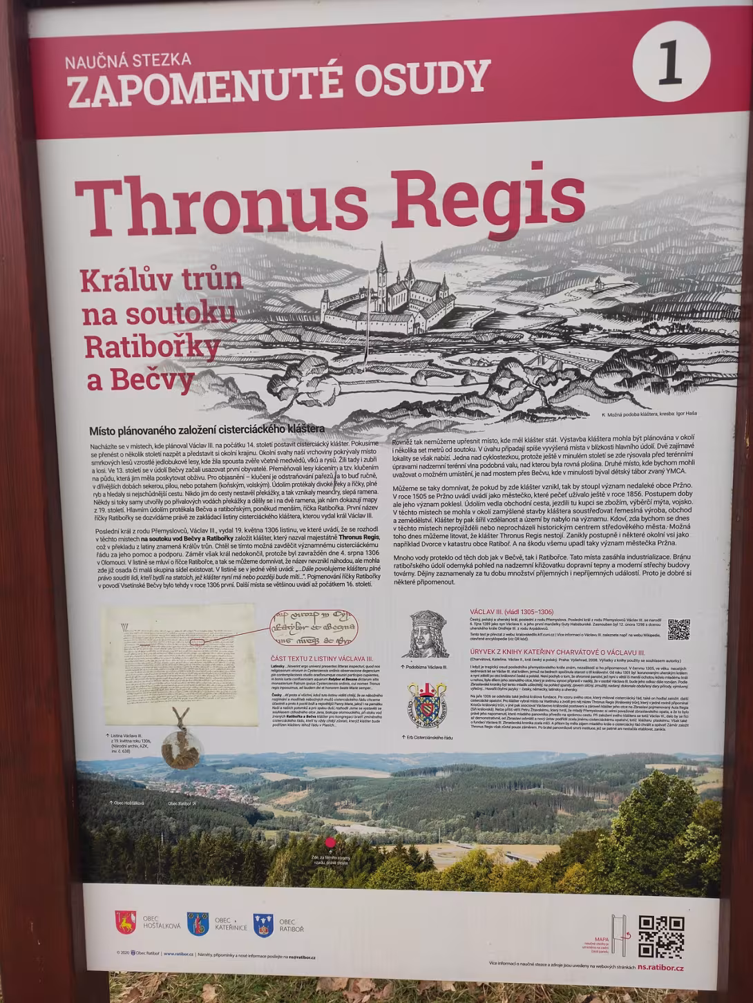 Dnešní pohled – Klášter Thronus Regis