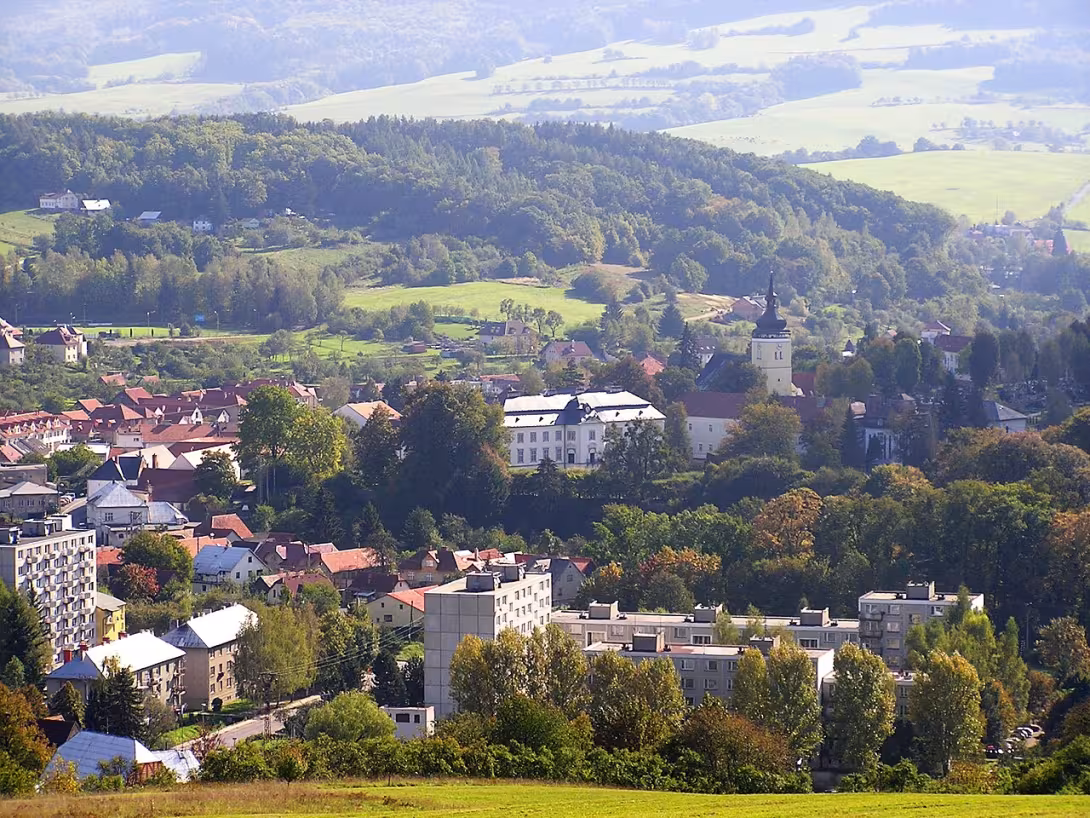 Dnešní pohled – Klášter cisterciáků ve Vizovicích