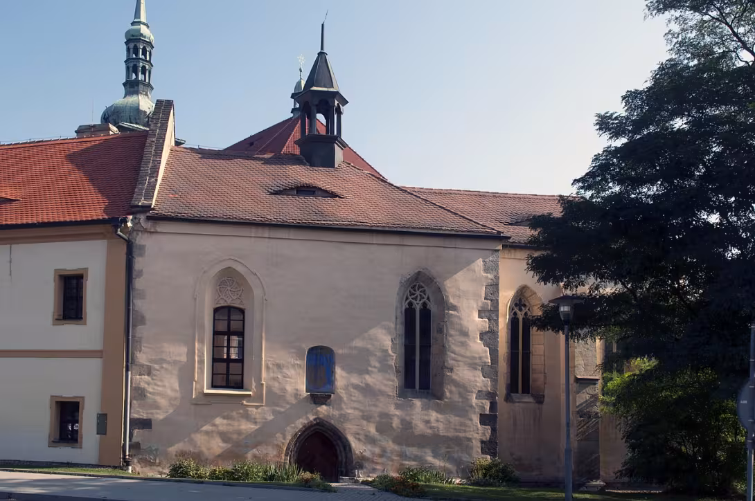 Dnešní pohled – Klášter křižovníků (Most)