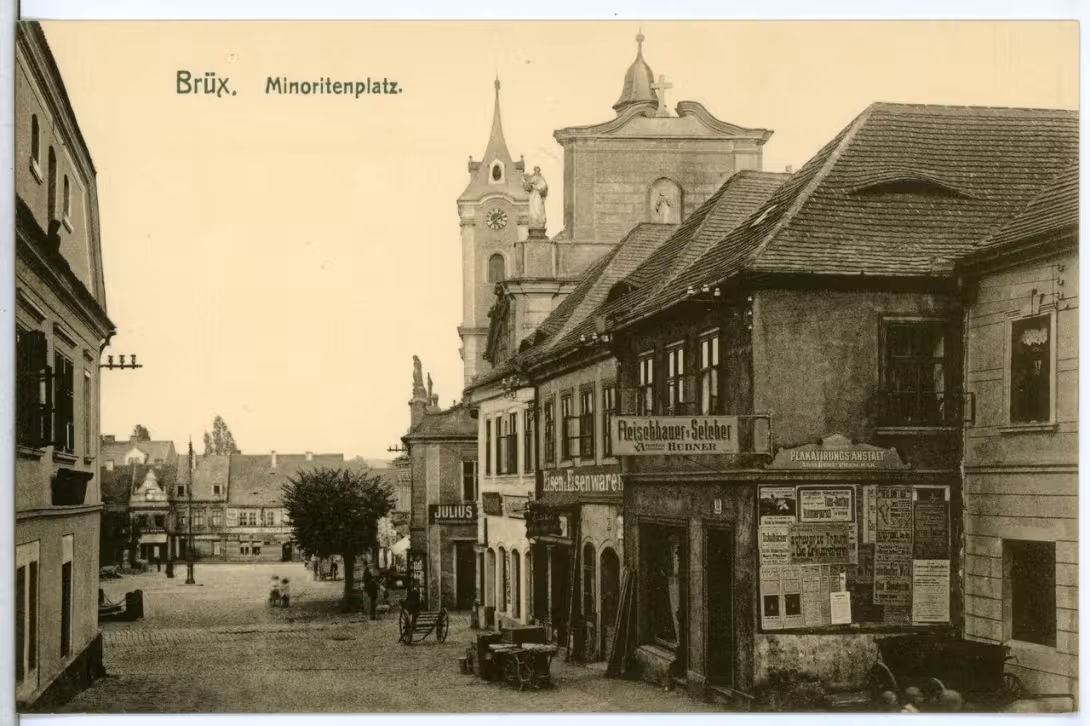 Dnešní pohled – Minoritský klášter v Mostě
