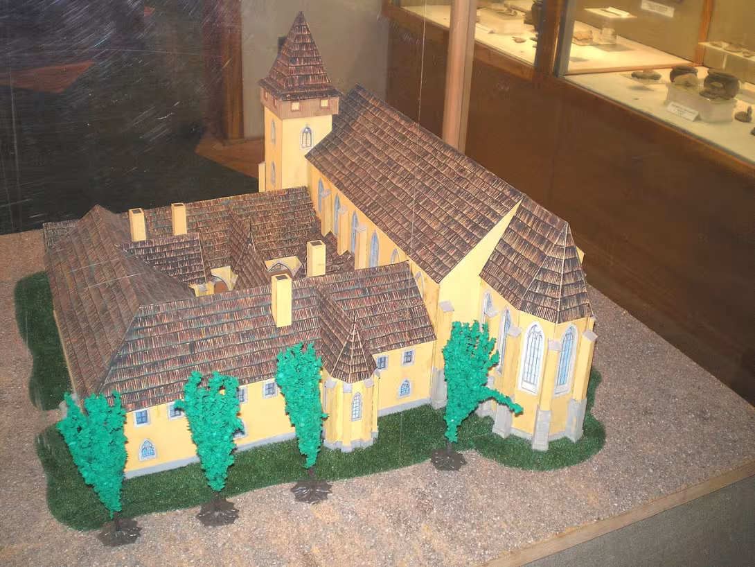 Dzisiejszy widok – Podlažický klášter
