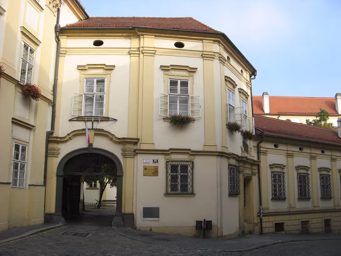 Dnešní pohled – dominikánský klášter (Brno-město)