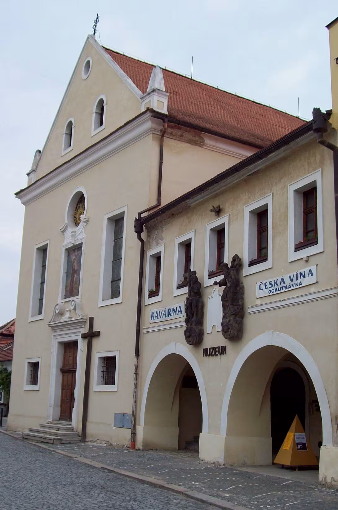 Today's view – kapucínský klášter v Mělníku