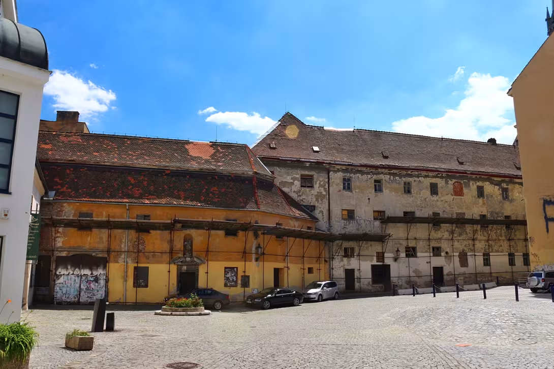 Dnešní pohled – klášter františkánů