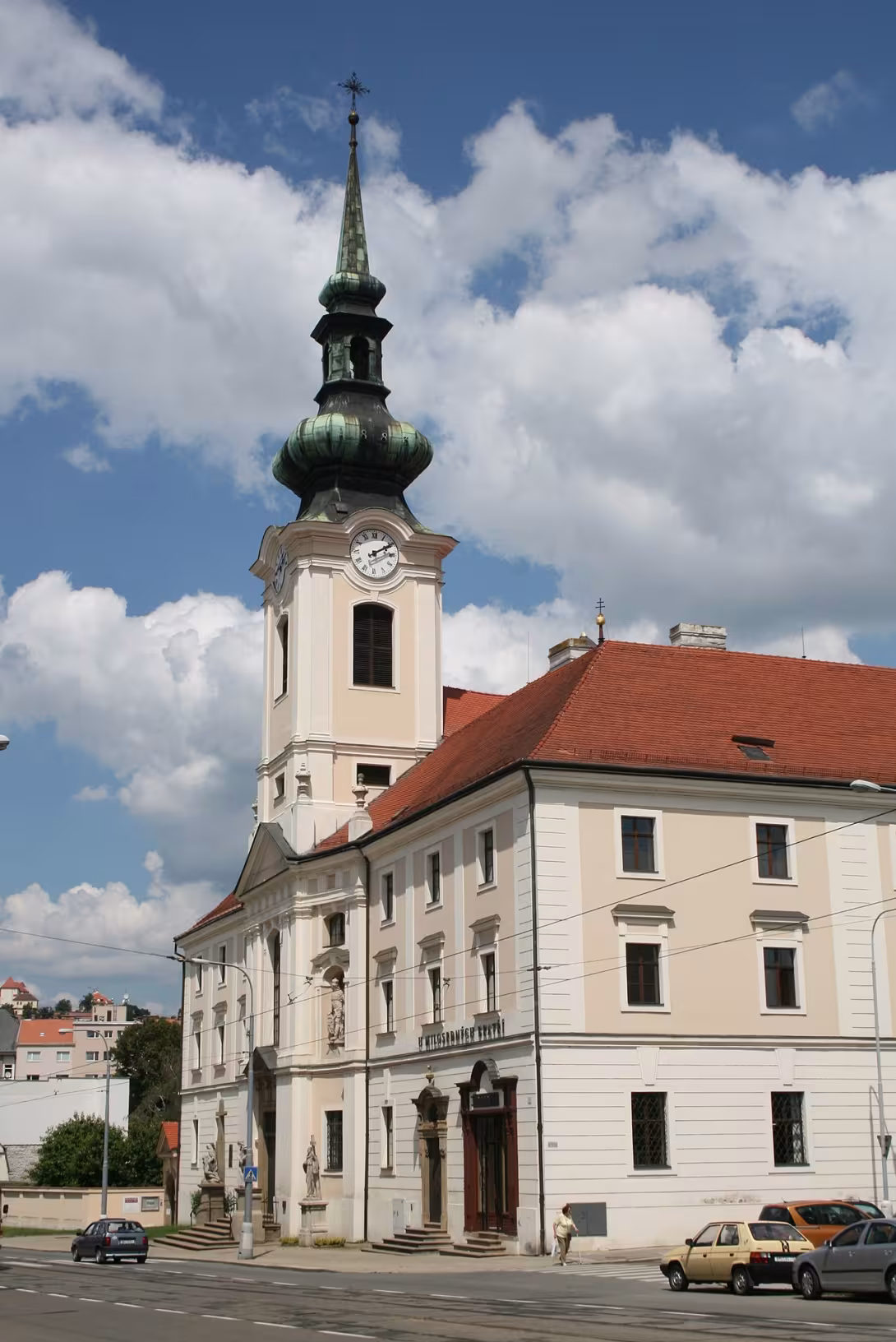 Dnešní pohled – klášter milosrdných bratří (Štýřice)