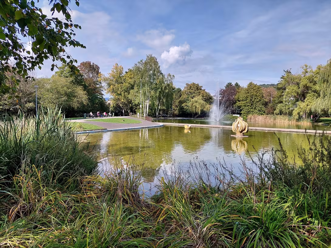 Dnešný pohľad – Centrální park Severní Terasa