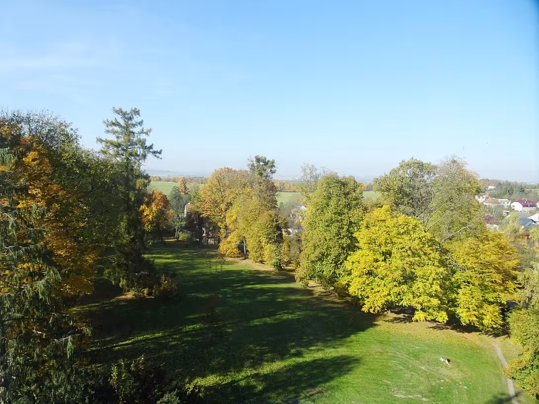 Dnešní pohled – Zámecký park (Studénka)
