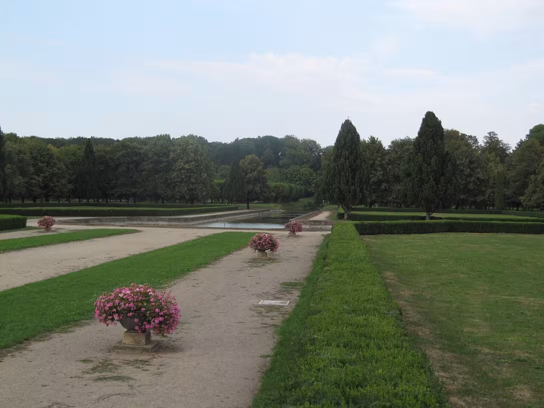 Dnešní pohled – Zámecký park v Holešově