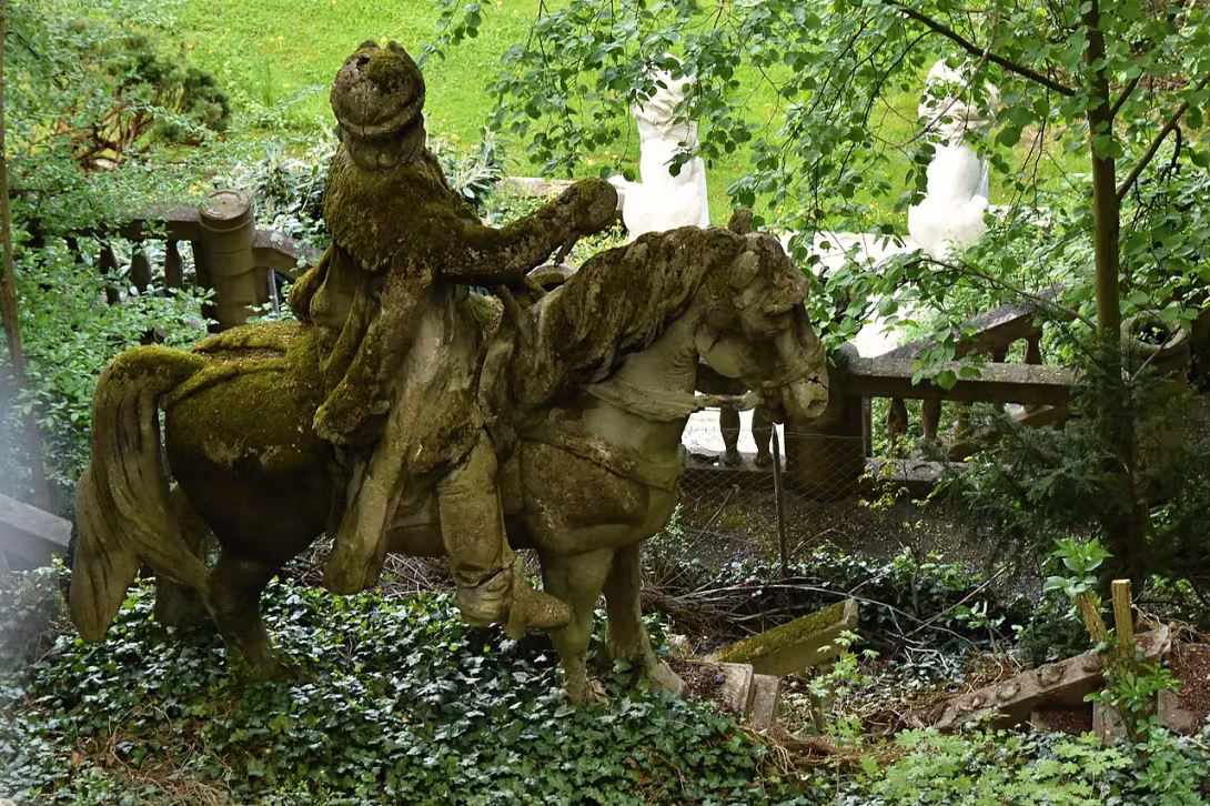 Dzisiejszy widok – park Edmunda Teyrovského