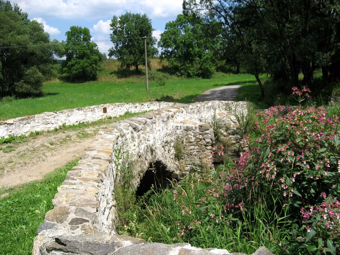 Dnešní pohled – most u Lutriána