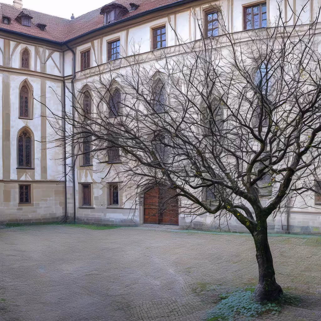 Historická podoba – Čtvrté nádvoří Pražského hradu