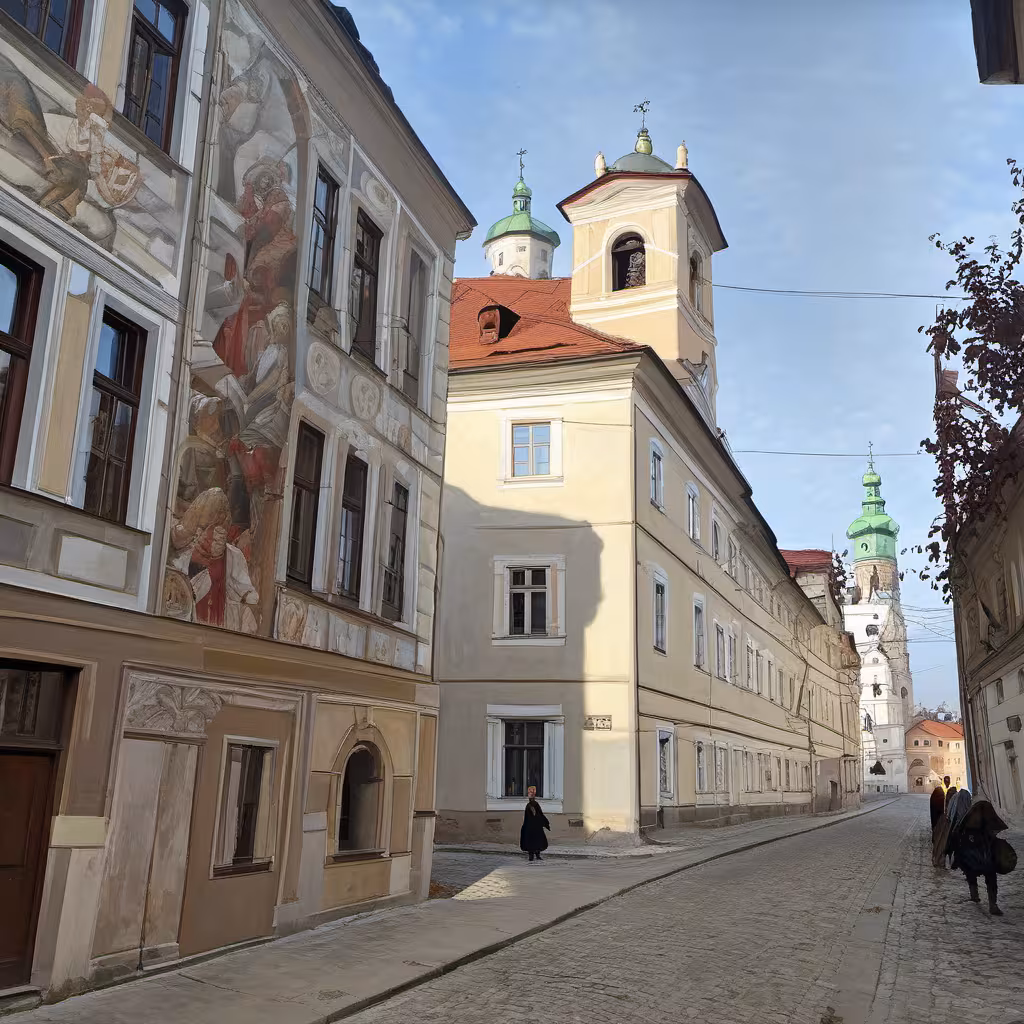 Historická podoba – Biskupská rezidence v Českých Budějovicích
