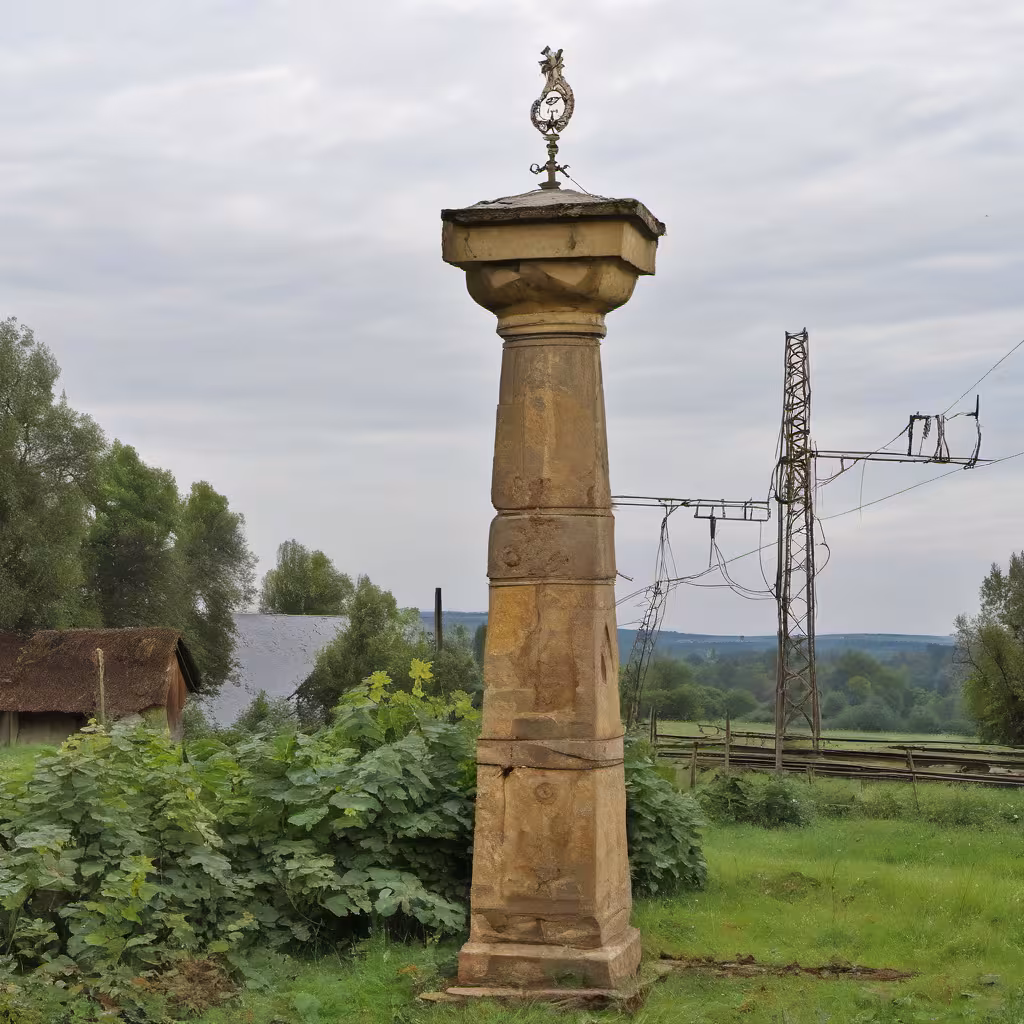 Historisches Erscheinungsbild – Boží muka (milník, rozhraničník)