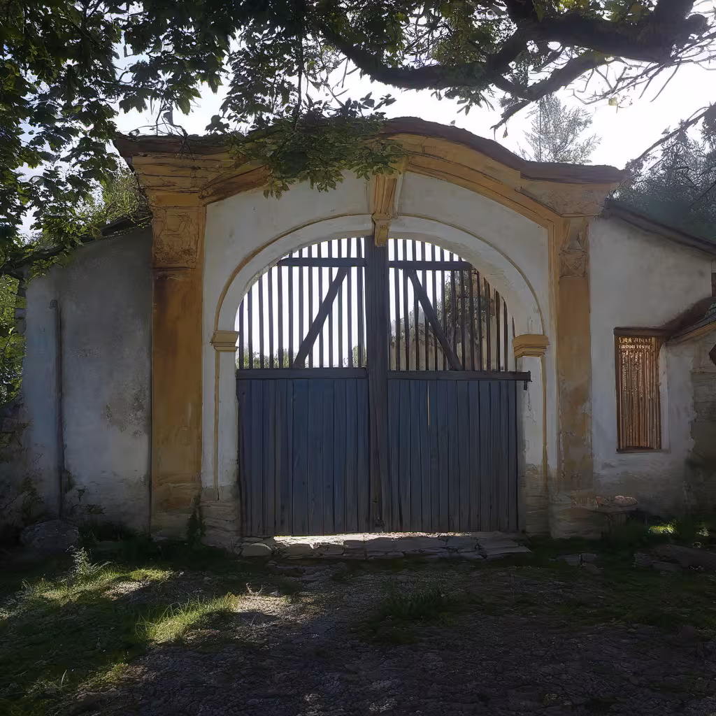 Historická podoba – Brána usedlosti čp. 13