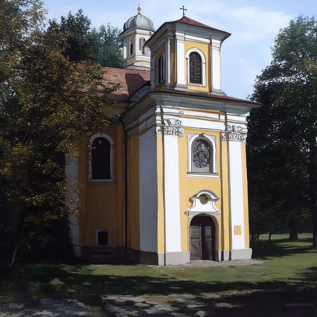 Historická podoba – Kaple svaté Barbory (Duchcov)