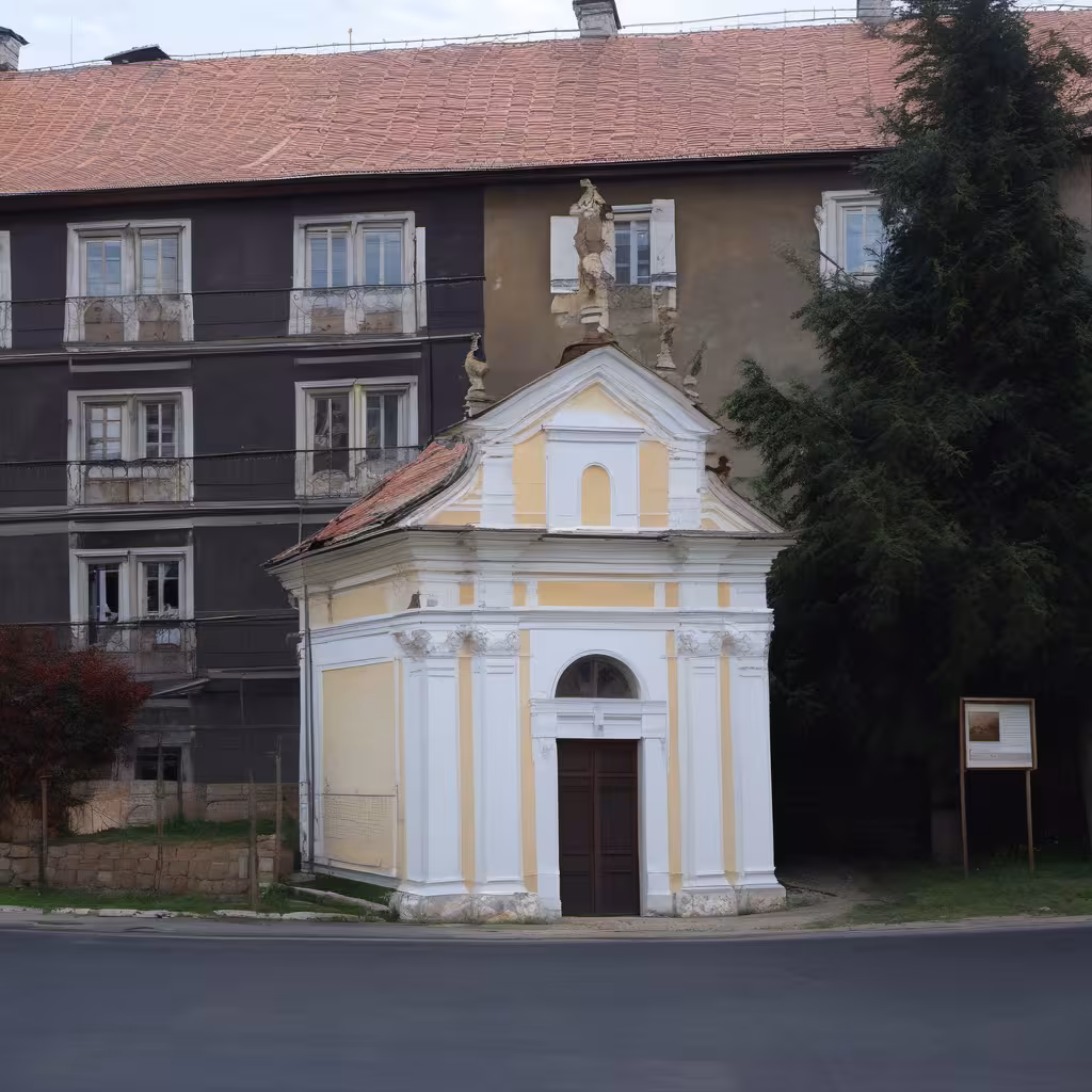 Historická podoba – kaple svaté Rozálie (Arnultovice)