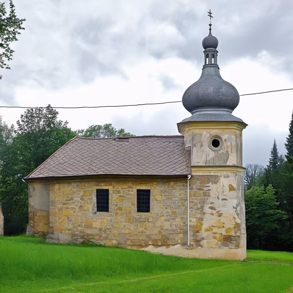 Historická podoba – kaple svatého Floriána ve Svinově