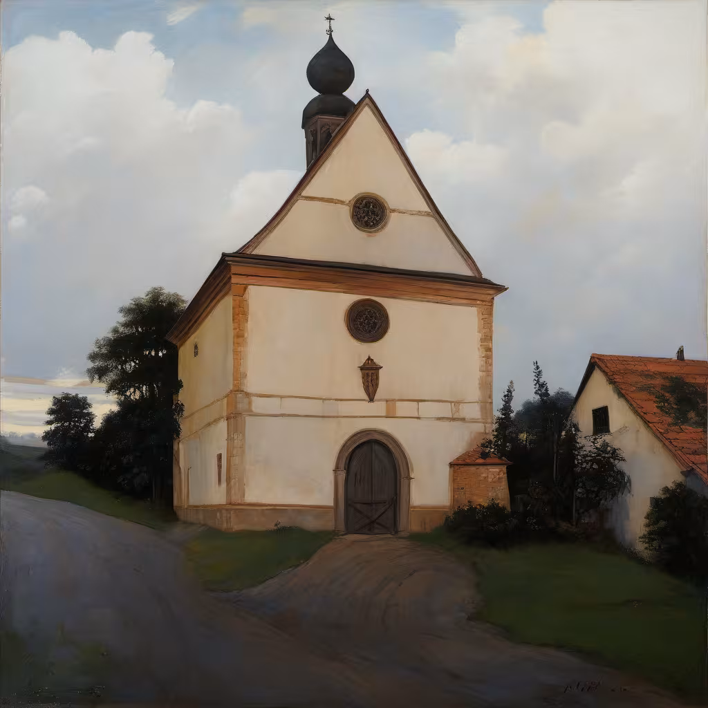 Historická podoba – Kaple svatého Jana Křtitele (Deštná)