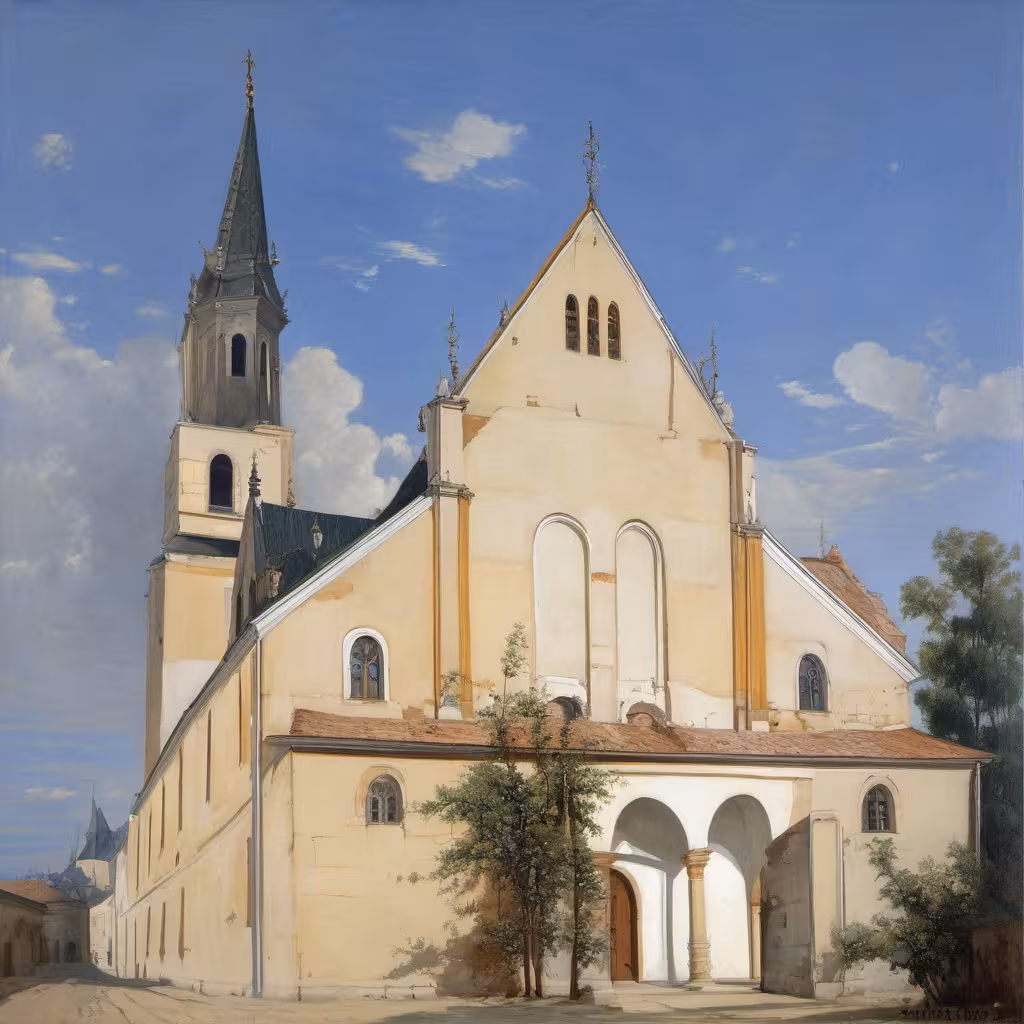 Historisches Erscheinungsbild – Kostel Nanebevzetí Panny Marie (Rapotín)