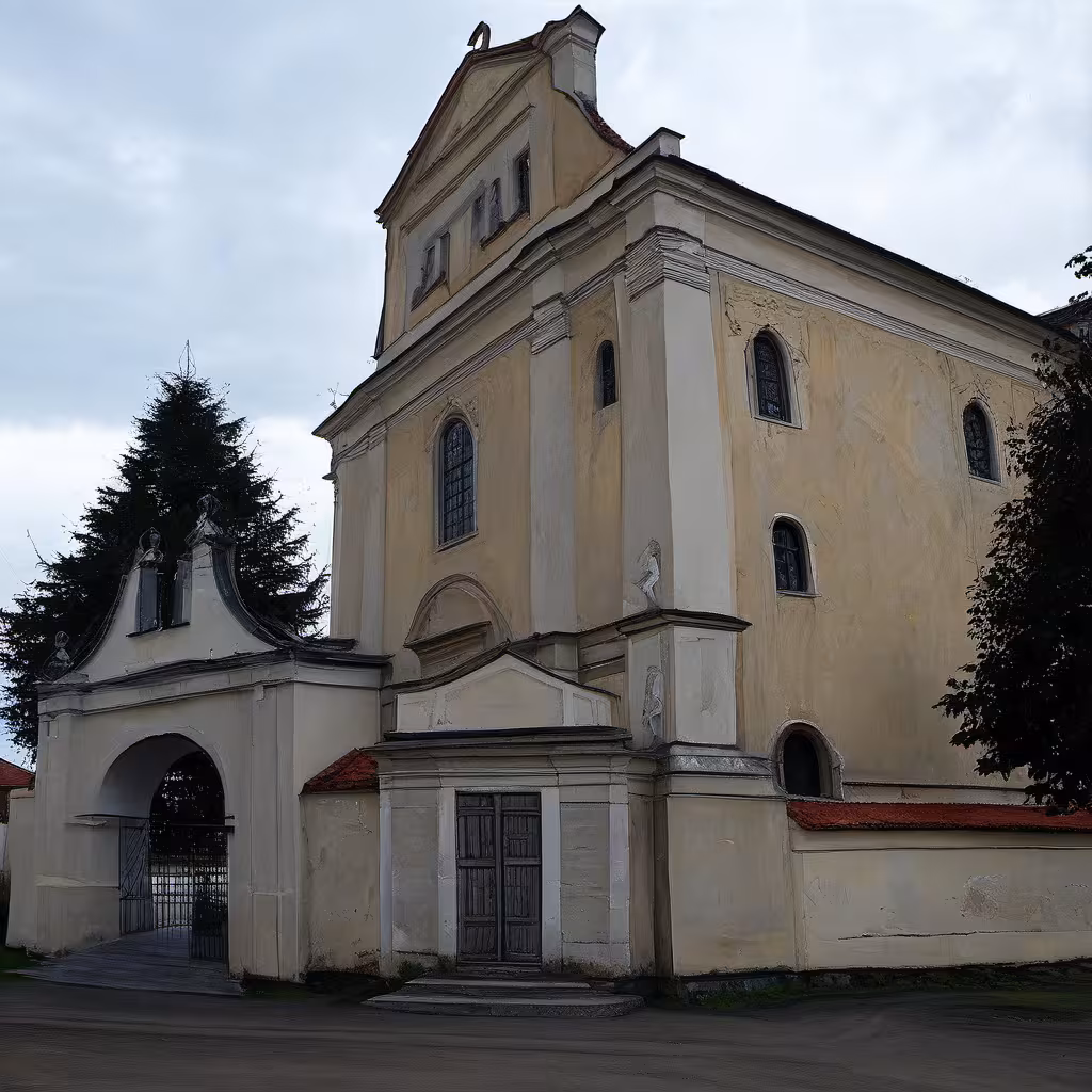 Historická podoba – kostel Nejsvětější Trojice (Bohuslavice)