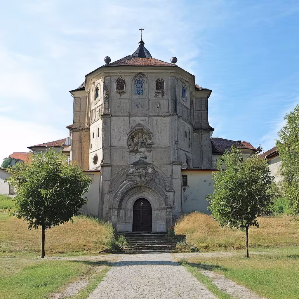 Historická podoba – Kostel Nejsvětější Trojice (Kuks)