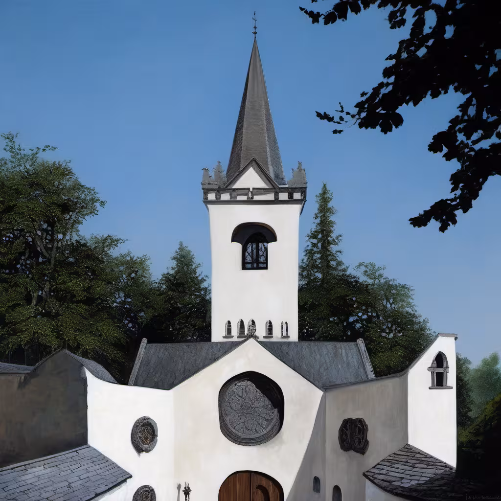 Historická podoba – Kostel Panny Marie Pomocné (Zlaté Hory)
