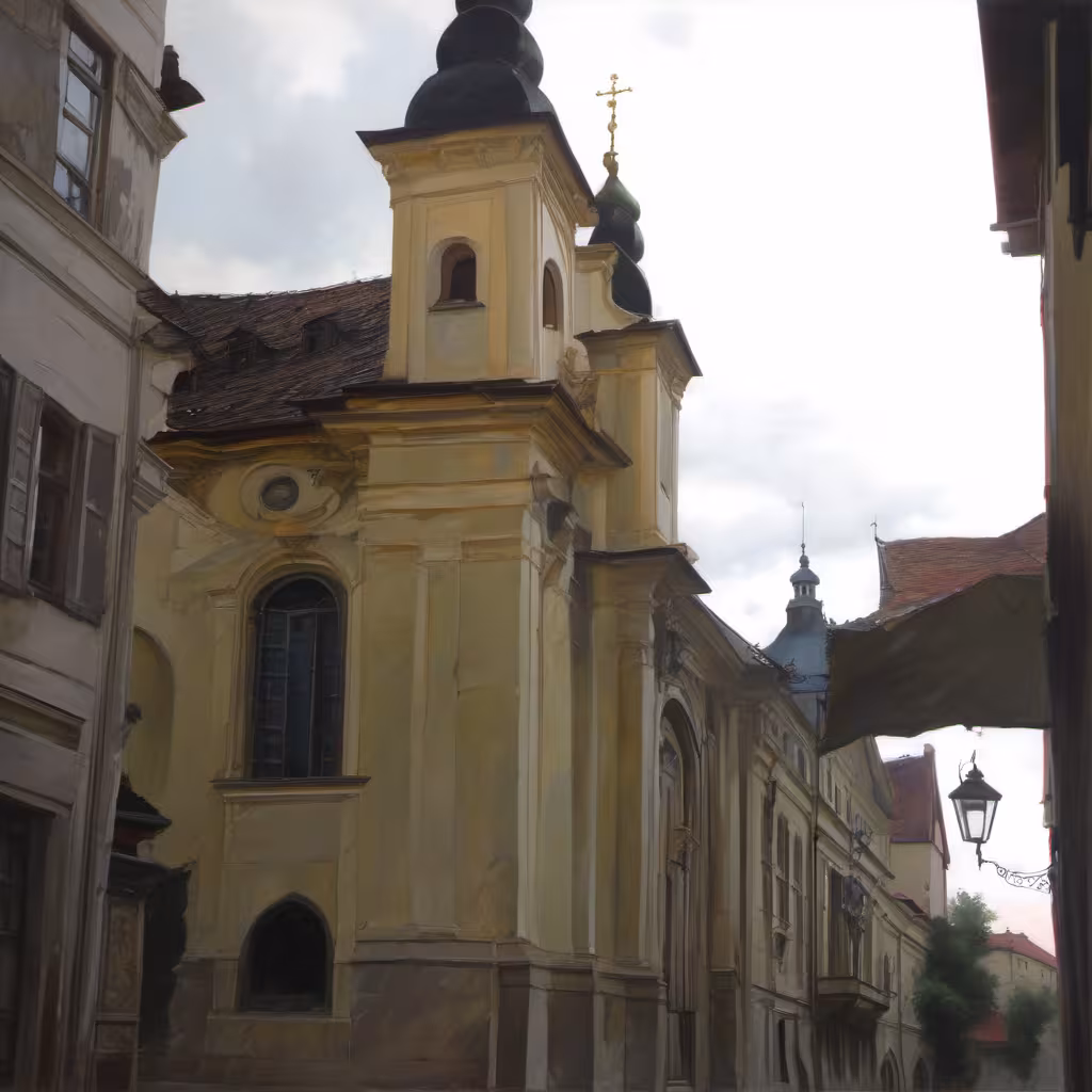 Historická podoba – kostel svaté Anny (Vnitřní Město)