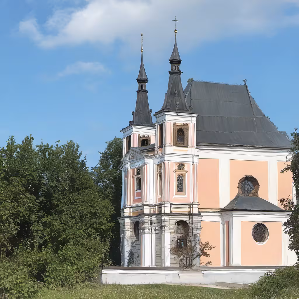 Historická podoba – kostel svaté Anny a svatého Jakuba Většího