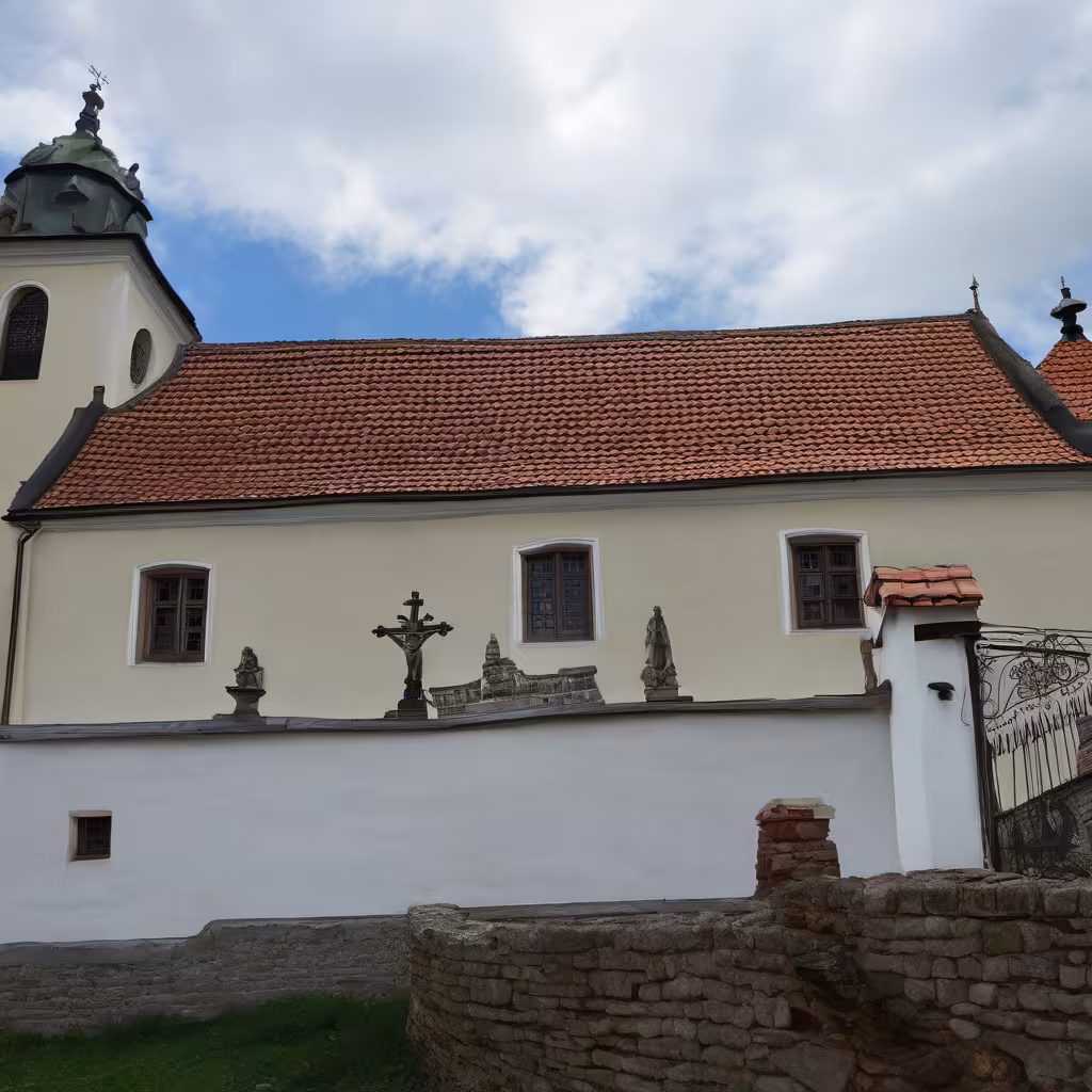 Historická podoba – Kostel svaté Maří Magdalény (Svatá Maří)
