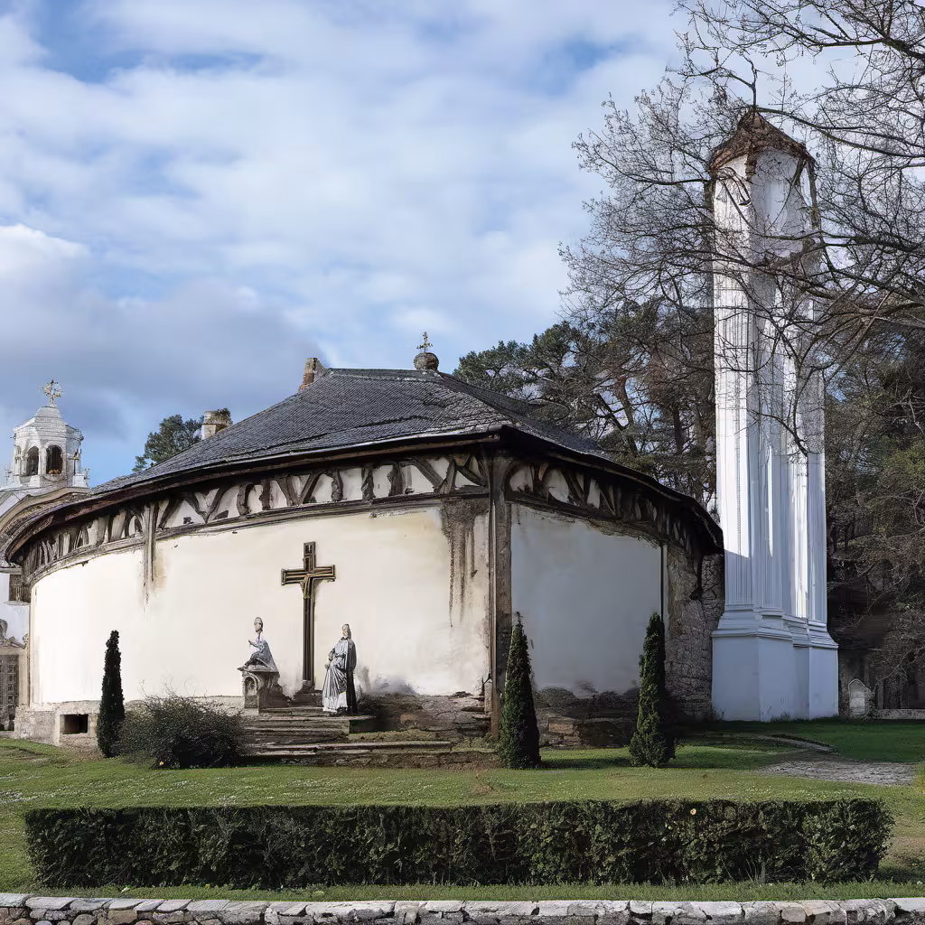 Historická podoba – kostel svaté Rodiny (Luhačovice)