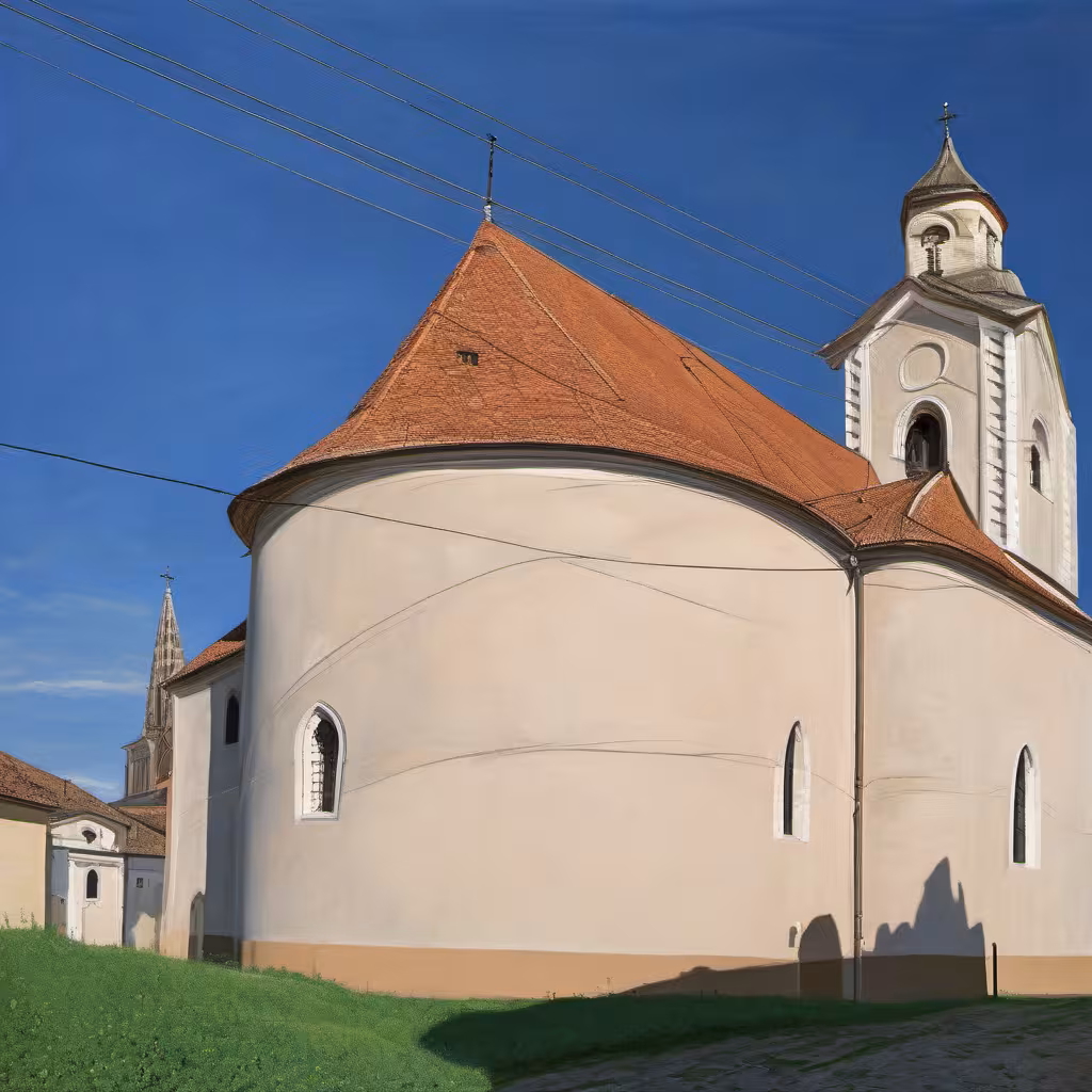Historická podoba – kostel svatých Jana a Pavla (Citonice)