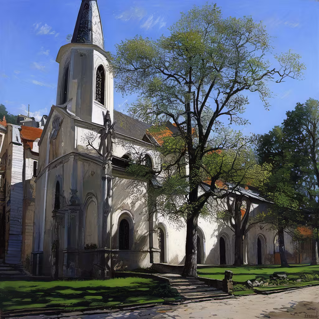Historická podoba – Kostel svatých Petra a Pavla (Karlovy Vary)