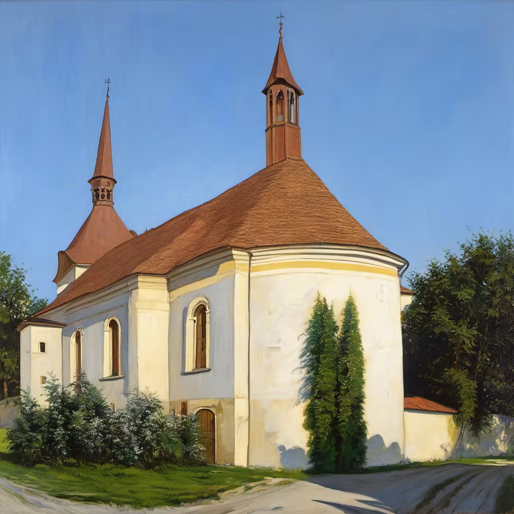 Historická podoba – Kostel svatého Šimona a Judy (Štětí)