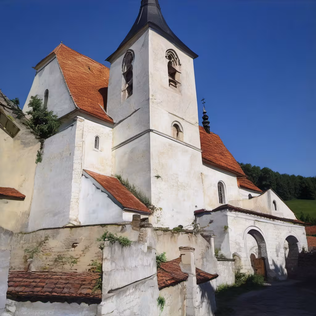 Historická podoba – Kostel svatého Šimona a Judy (Brloh)