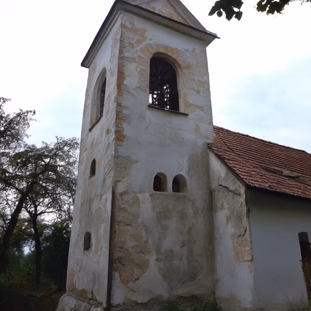 Historická podoba – kostel svatého Šimona a Judy (Buřenice)