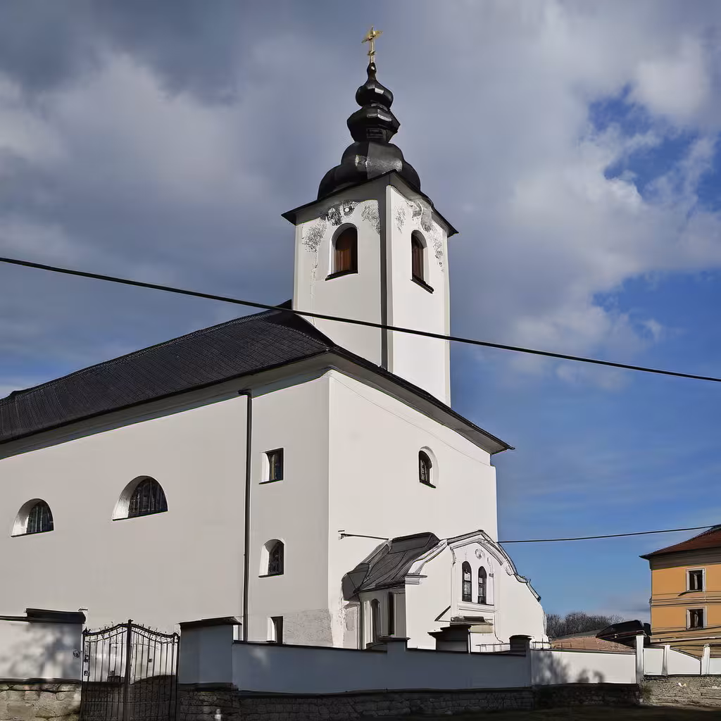 Historická podoba – kostel svatého Aloise (Velká Morava)