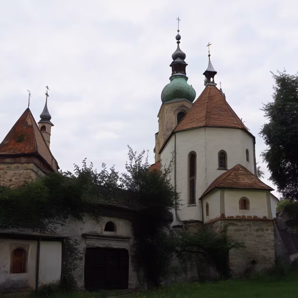 Historisches Erscheinungsbild – Kostel svatého Floriána (Kaplice)