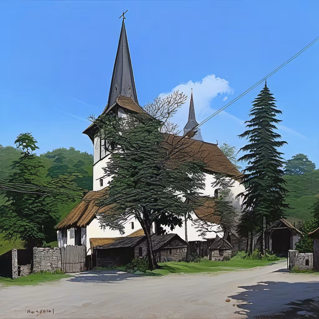 Historická podoba – Kostel svatého Havla (Chotýšany)